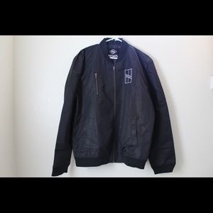 Nemis black bomber jacket large